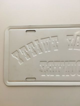 VTG Conway Twitty Country Metal Novelty License Plate Hendersonvill Tenn Music 7