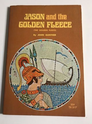 Jason And The Golden Fleece By John Gunther Vintage Book Scholastic Book Series