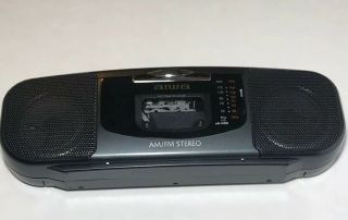Vintage Aiwa Cs - P5w Am - Fm Radio Stereo Cassette Player Recorder Fully Functional