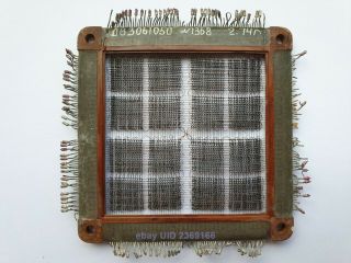 Vintage Ferrite Magnetic Core Memory Module Ussr Made In 1974 N 1368