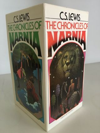 The Chronicles Of Narnia By C.  S.  Lewis Vintage Boxed Set 1970