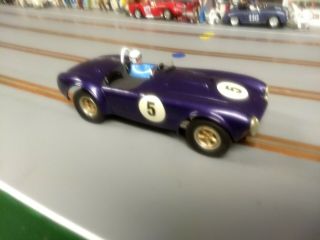 1/24 Scale Revell Vintage 1964 Cobra Roadster Purple Slot Car