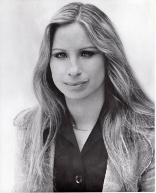 Barbra Streisand Vintage Keybook Photo Portrait