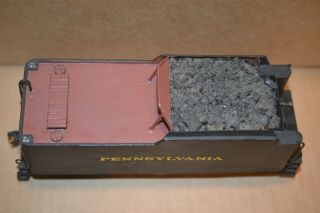 Vintage O Scale 2 - Rail Pennsyvania Bronze/Sheet Metal Construction G5 Tender 2