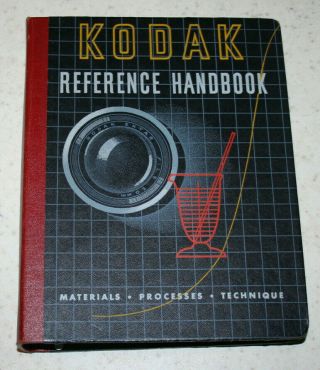 3 Vintage Kodak Books Reference & Professional Handbooks Photographic Notebook 2