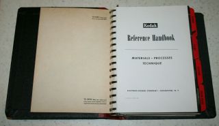 3 Vintage Kodak Books Reference & Professional Handbooks Photographic Notebook 3
