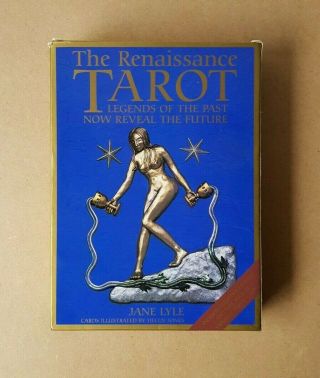 Vintage 1998 The Renaissance Tarot,  Book Jane Lyle Past Reveal The Future