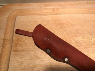 Vintage Chicago Cutlery 78S Fillet knife W/original leather Sheath 3