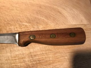 Vintage Chicago Cutlery 78S Fillet knife W/original leather Sheath 4