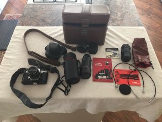 Vintage Pentex Spii Spotmatic Film Camera,  Parts - Repair,  Accessories,  Manuals