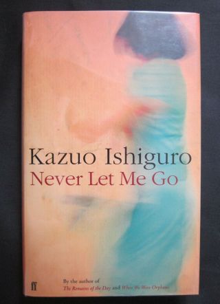 1/1 Signed First Edition Kazuo Ishiguro Never Let Me Go Faber Provenance.
