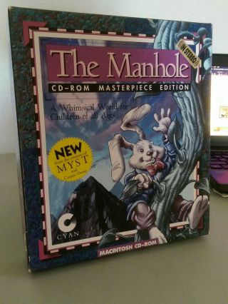 The Manhole Cd Rom Masterpiece Ed Apple Macintosh Big Box