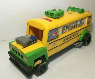 Vintage 1992 Teenage Mutant Ninja Turtles Tmnt Rock N Roll Muta - Bus Vehicle