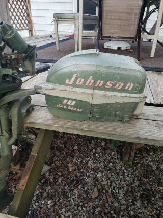 Vintage Johnson Seahorse Outboard Motor