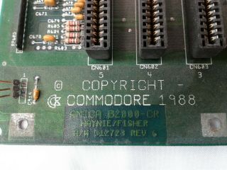 Commodore Amiga A2000 Motherboard Rev 6.  2 No Chips PARTS 5