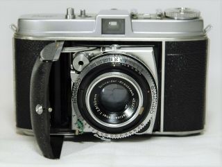Vintage Kodak Retina Ib 35mm Camera With Case And F:2.  8/50mm Lens