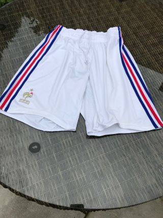 Vintage Adidas France Football Shorts L