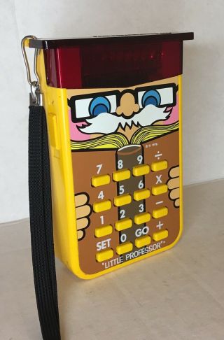 Vtg 1976 Texas Instruments Little Professor Owl Math Learning Tool Calculator