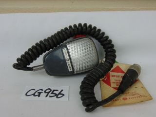General Electric Ge Hand Microphone Cb/hand Radio Em25a 4 Pin Shure Nos Vintage