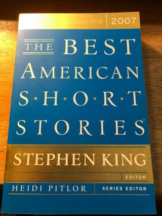 The Best American Short Stories Stephen King Signed 1st Print Look