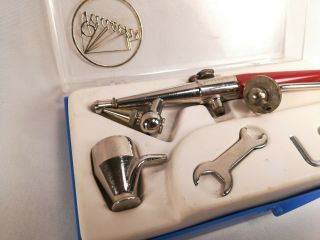 Vintage Paasche Airbrush Pen Gun Type H with Extra Bits 2