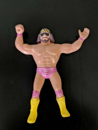 Wwf Ljn Bendies Macho Man Randy Savage Wrestling Figure 1985 Vintage Wwe 80s