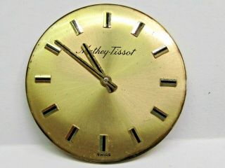 Vintage Gents Mathey Tissot 608 - 17 Jewels Thin Watch Movement.  ^