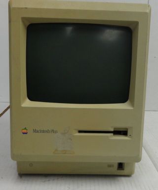 Apple Macintosh Plus 1mb M0001a Computer Parts/not (4b4.  31.  Jk)