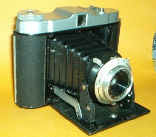Franka Solida Jr - Vintage 120 Film Folding Camera - Germany - Frankar 1:6.  3 75mm