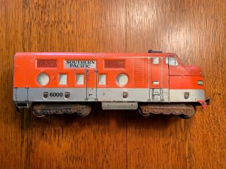 Marx Southern Pacific 6000 O Gauge Dummy Vintage Model Train
