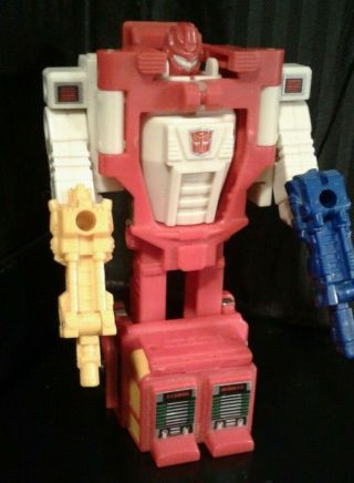 Transformers G1 Quickmix 100 Complete With 2 Targetmasters 1988 Vintage