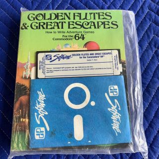 Golden Flutes And Great Escapes - Commodore 64 W/software