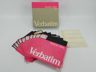 (10) Verbatim Vintage 8 " Floppy Flexible Disks For Imsai 8080 Altair 8800,