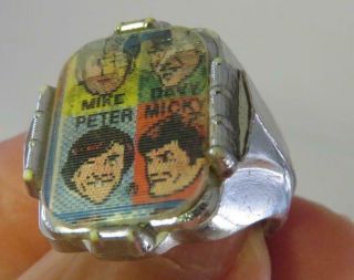 Vintage Monkees Ring Hologram Souvenir Size 4.  5