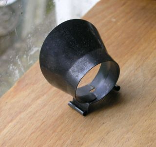 Early Bonnet Type 32mm Spring Push Fit Lens Hood Slip On Shade British Gb Make