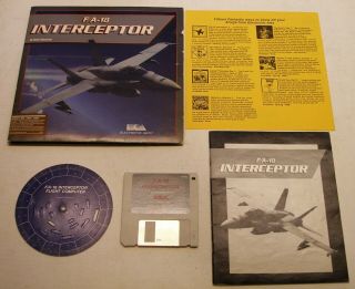 F/a - 18 Interceptor By Electronic Arts For The Commodore Amiga
