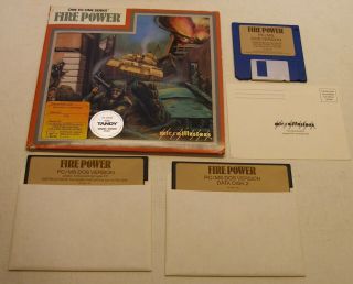 Rare Fire Power By Microillusions For Ibm Pc Dos
