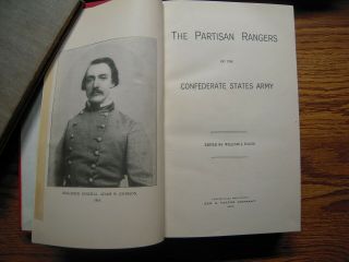 The Partisan Rangers Of The Confederate States Army - 1st Edition