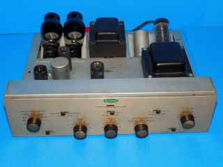 Hh Scott Type 99d 6l6 12ax7 Tube Amplifier