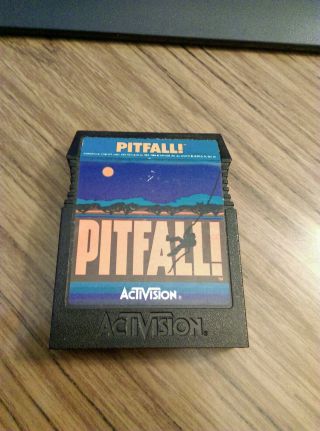 Rare Cartridge For C64 / Commodore 64 - Pitfall - Activision - 1982