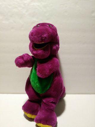 Vintage 1992 Barney The Purple Dinosaur Plush,  Stuffed Animal,  Lyons Group