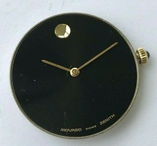 Vintage Movado Zenith Museum Swiss Hand Winding Mens Watch Movement,  Cal.  305