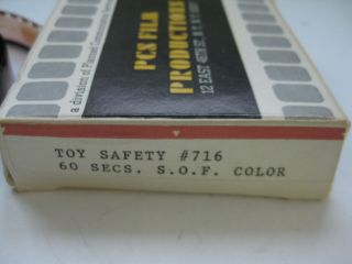 VTG 16mm IDEAL TOY Film Commercial - TOY SAFETY INSIDE FACTORY LEAD PAINT Y1 2
