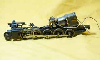 2 - 10 - 0 Decapod Steam Locomotive Chassis Drivers & Valve Gear Vintage Ho Parts