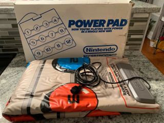 Vintage 1988 Nes Nintendo Power Pad Power Mat
