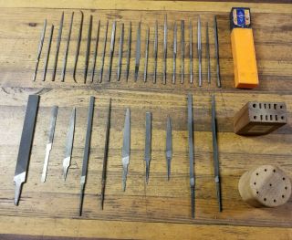 VINTAGE Machinist Metal Files Toolmaker Milling Rifler Filing Blacksmith USA 3