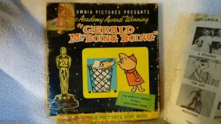GERALD MCBOING BOING,  8 mm Color Sound Cartoon,  Box 2