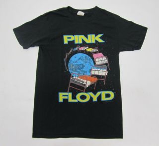 Vtg Pink Floyd World Tour 1987 - 88 T Shirt Concert Rock Band Ottawa Uniondale M