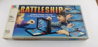 Vintage 1984 Battleship Game Milton Bradley