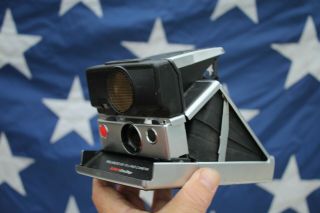Vintage Polaroid Sx - 70 Sonar One Step Land Camera